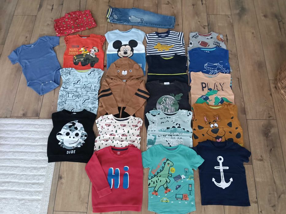 Paka ubrań dla chłopca r.92/98