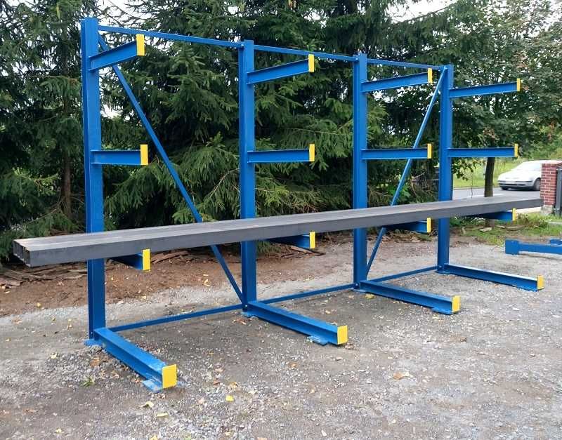 Regał wspornikowy , regały wspornikowe , dłużyca , stal