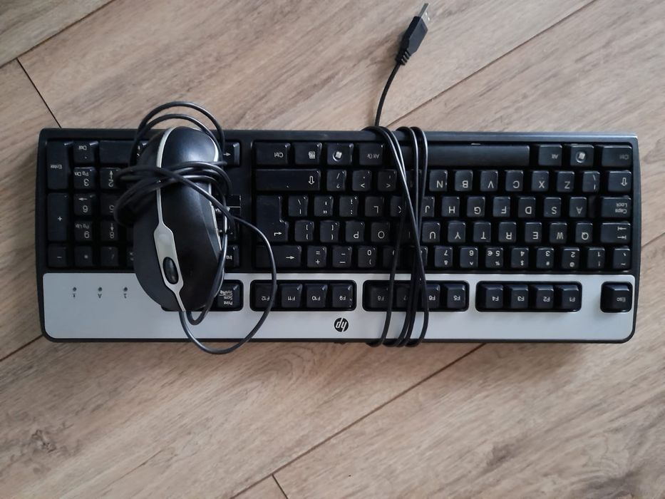Klawiatura HP + mysz DELL