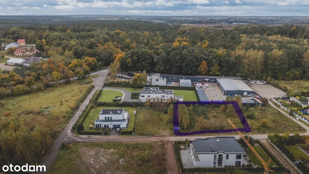 Wydane Warunki Zabudowy działka budowlana Gdańsk
