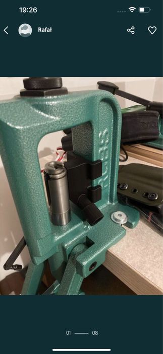 RCBS Rock Chucker Supreme- system splonkowania
