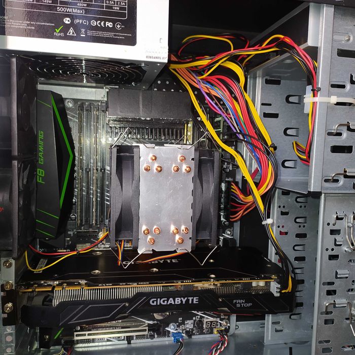 Комп'ютер для роботи та ігор Huananzhi x99 F8, 64 GB RAM, GTX 1080 G1