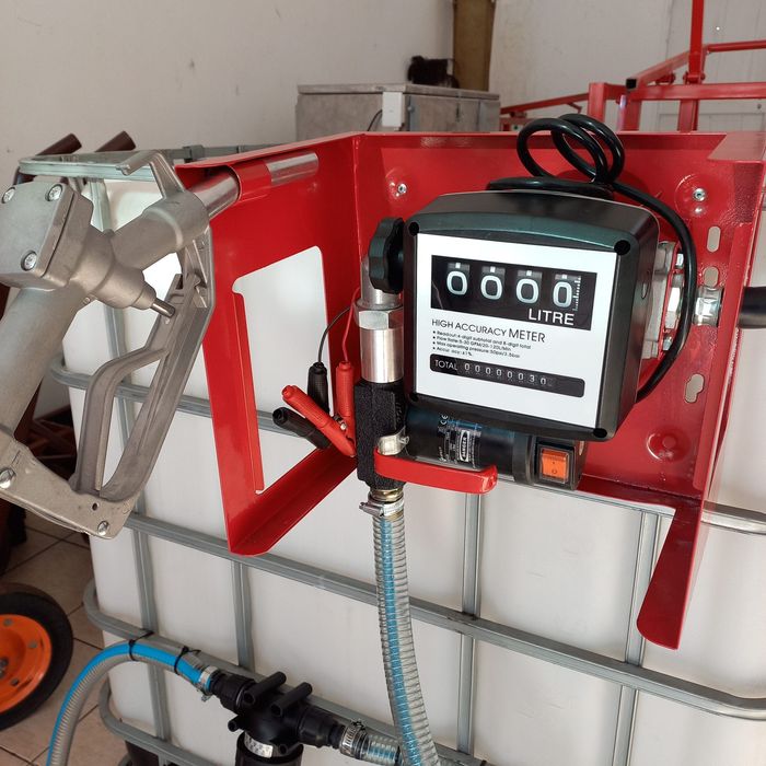 Міні АЗС, Єврокуб, Насос для палива 12В, 220В, Мини заправка, Дизель