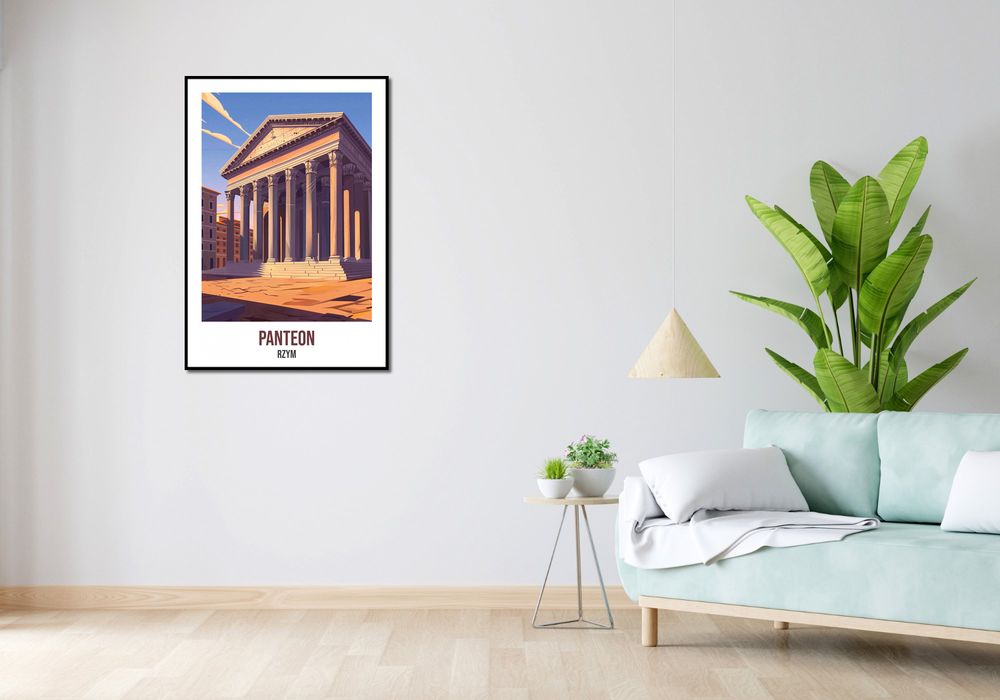 Plakat 68x98cm Panteon