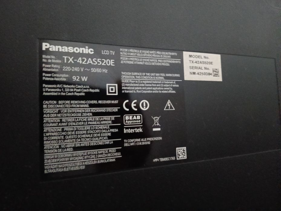 Televisão Panasonic
