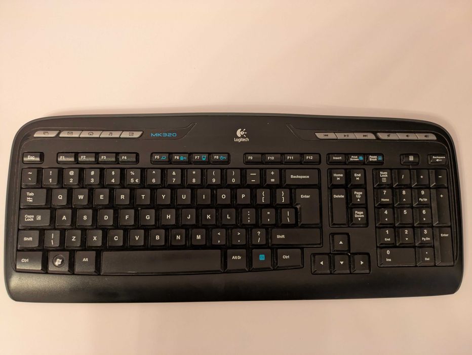 Zestaw klawiatura+myszka logitech MK320