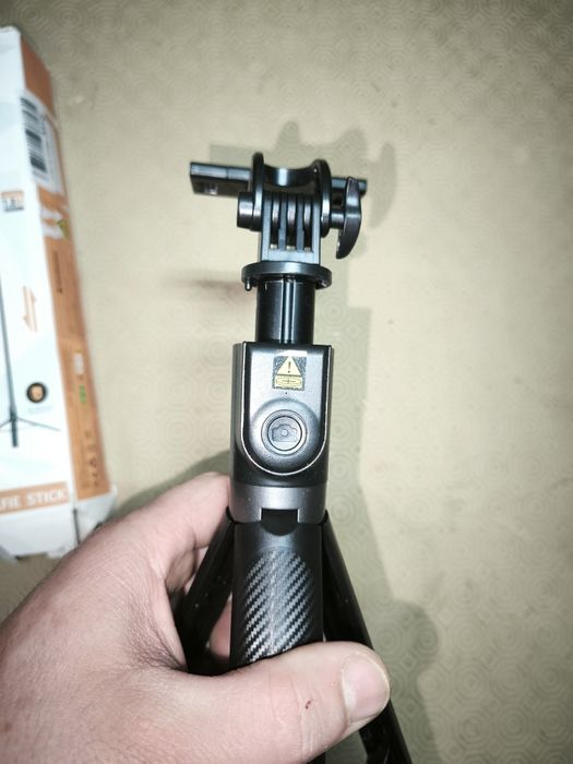 Bastão de selfie tripé 1,8m
