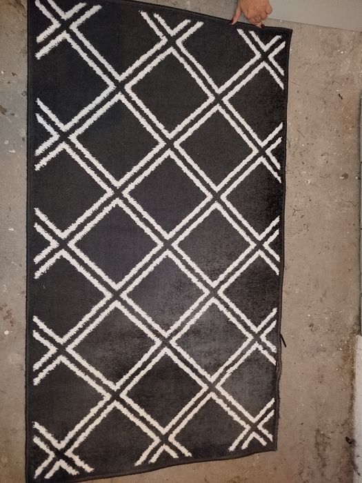 Chodnik Nowy kolory popielu z białym