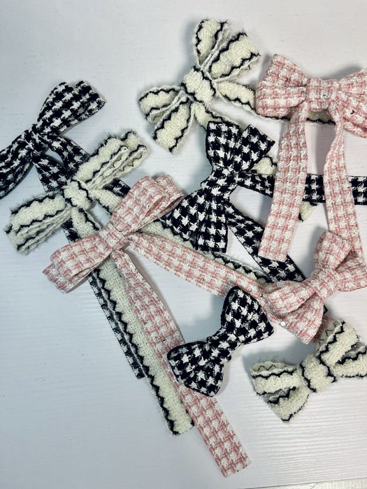 Банти,бантики ручної роботи,банти на волосся,заколки,новорічні прикрас