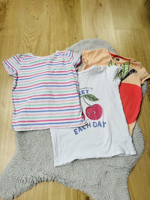 Zestaw koszulek rozm. 128