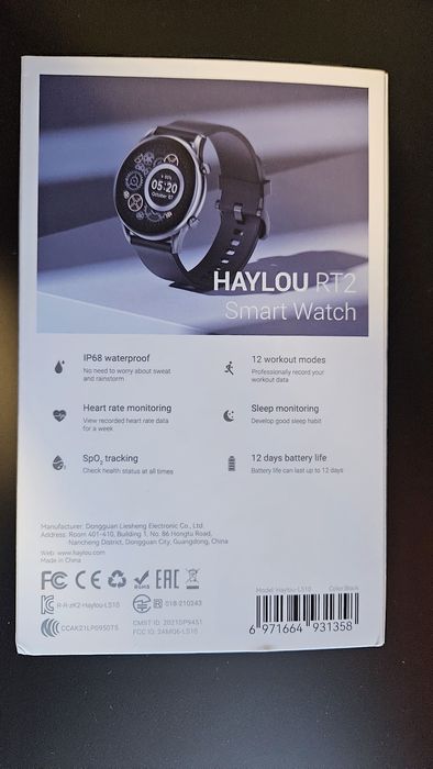 Smart watch - Haylou RT2