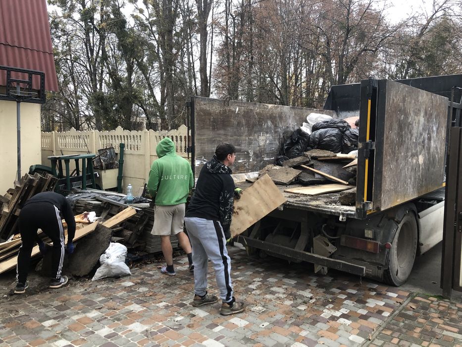 Вивіз Сміття Будівельне Садове Побутове Вывоз Строительного Мусора