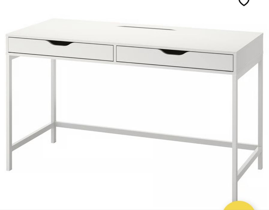 Biurko alex biale z ikea