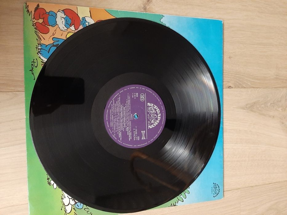Smerfy piosenki polskich artystów płyta winylowa