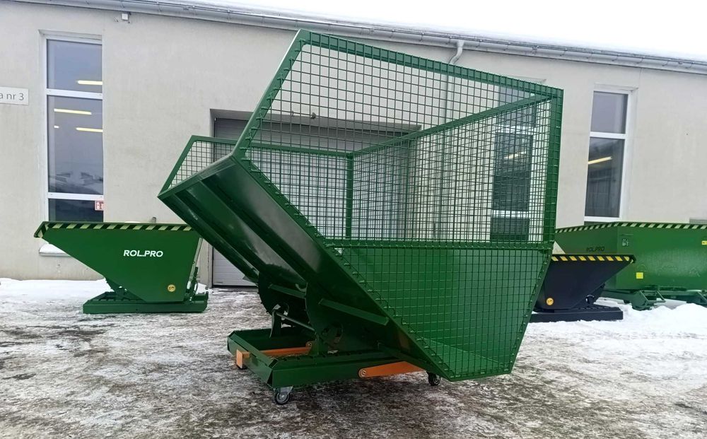 Koleba siatkowa / kosz samowyładowczy/kontener