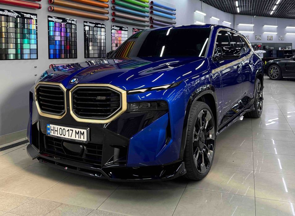 Обвес BMW XM G09 тюнинг сплиттер губа пороги диффузор спойлер