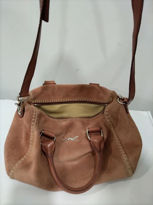 Bolsa Tiracolo Bimba&Lola original em camurça