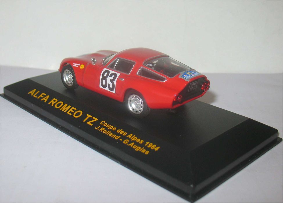Ixo - Alfa Romeo TZ - Vencedor Coupe des Alpes 1964 - Jean Rolland