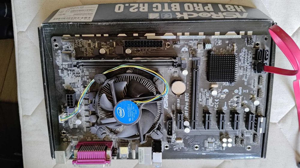 Płyta główna ASRock H81 PRO BTC R2.0 + Celeron + 4 GB ram Warszawa Mokotów  • OLX.pl