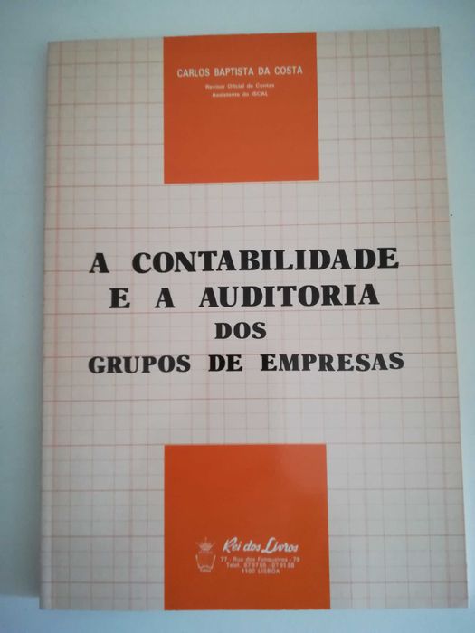 livro - A contabilidade e a auditoria dos grupos de empresas