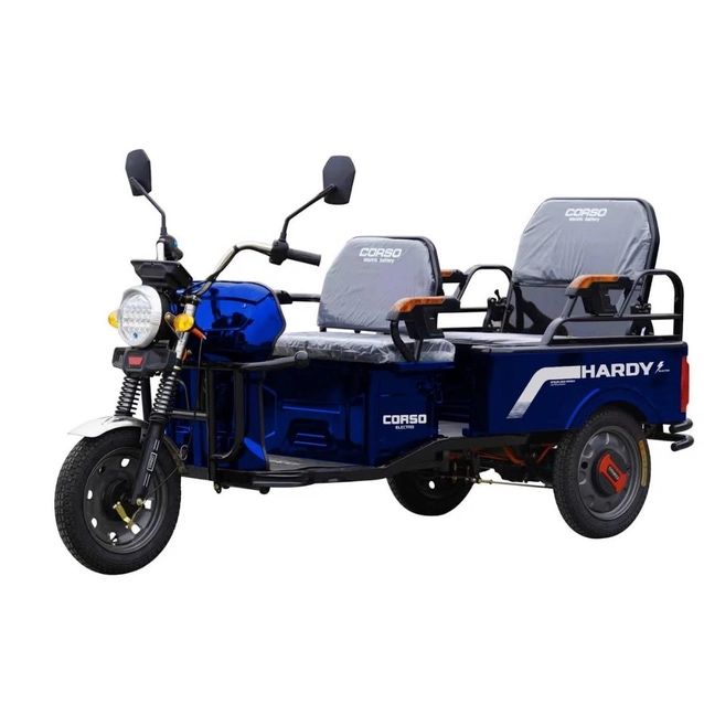 ‼️ХІТ СЕЗОНУ -Вантажний трицикл 1200 w Corso /до -450 кг ТЯГОВІ ‼️