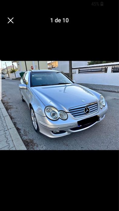 Mercedes W203 facelift