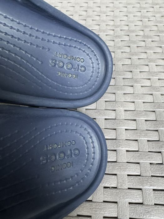 Crocs кроксы вьетнамки шлепанцы C13 30 размер детские синие