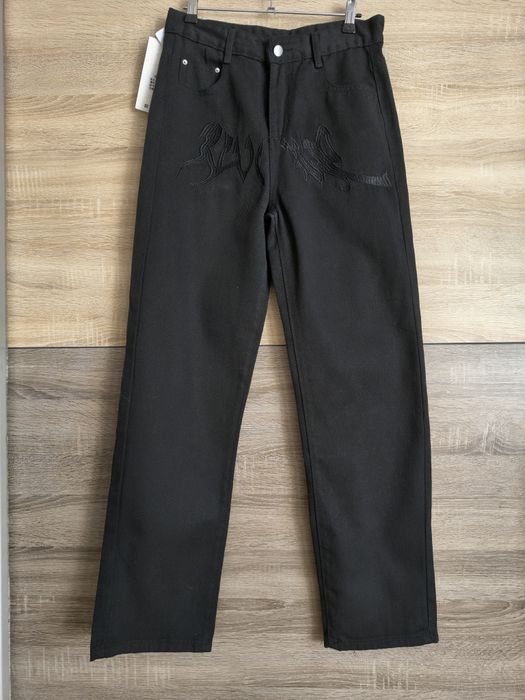 Hip-hopowe spodnie vintage unisex