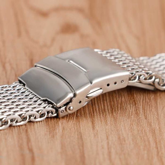 Bransoleta do zegarka mesh shark 22mm
