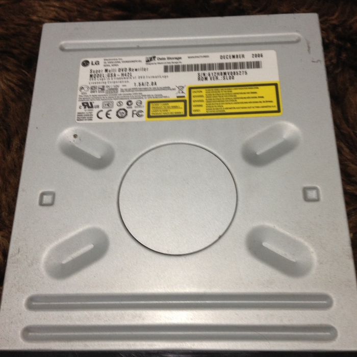 Gravador DVD LG preto