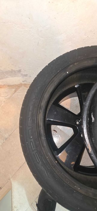 Jantes 17" + 2 Pneus Dunlop Novos