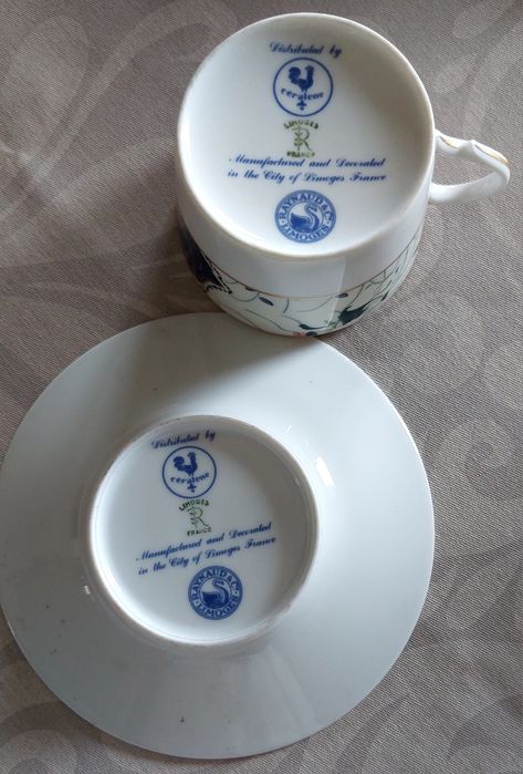 Limoges ceralene Original pires e Xícara