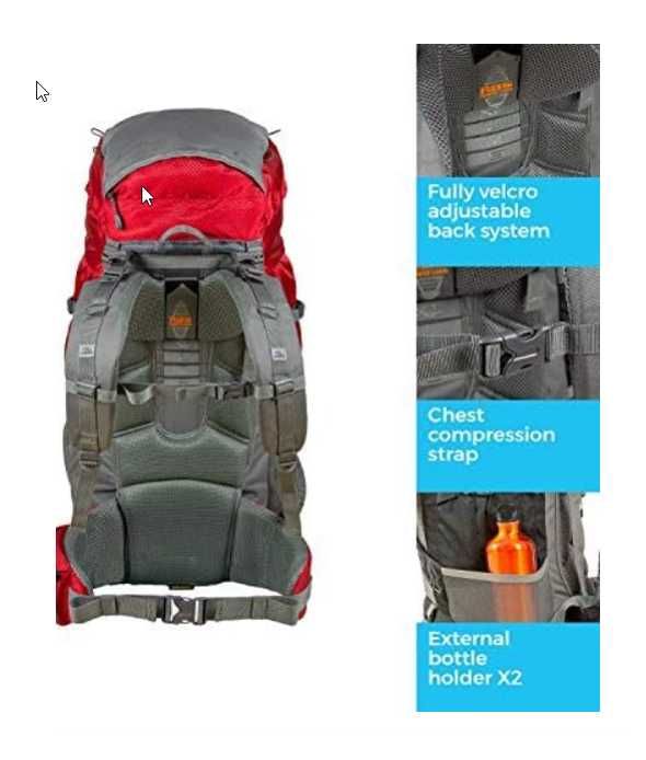 Mochila de Trecking 65 L