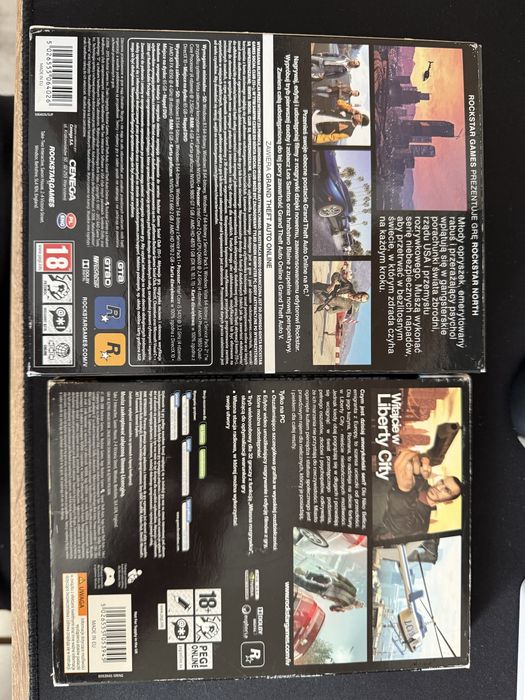 Gry GTA 5 i GTA 4