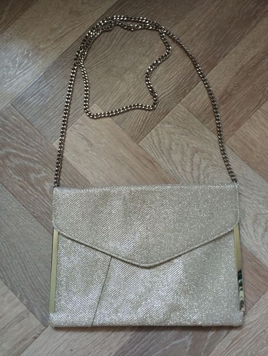 Вечерний блестящий клатч Miss KG