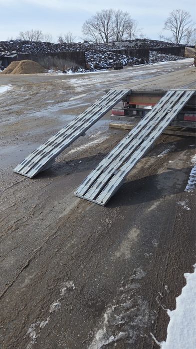 Najazdy aluminiowe masywne  325cm