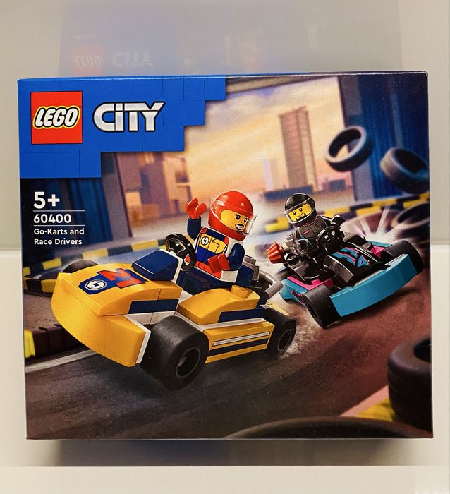 LEGO 60400 City Gokarty i kierowcy wyścigowi fajny zestaw