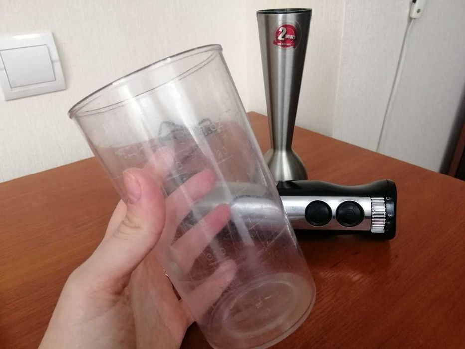 Блендер Saturn ST-FP9063 - база, чаша, ножка (погружная часть)