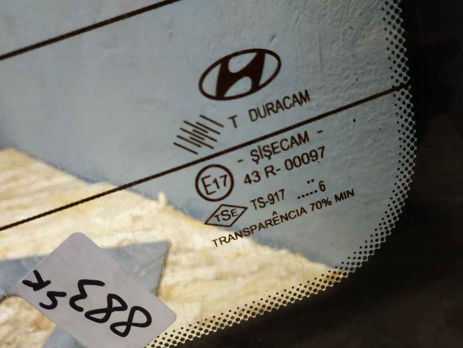 Hyundai/Kia Accent 3 2006-2010 MC Скло зад SK0883 871101e030