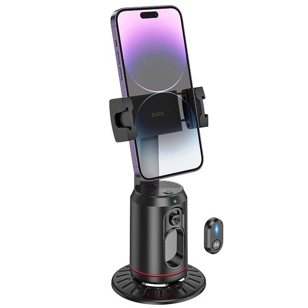 Селфі-монопод HOCO K23 Black з вбудованим штативом та знімним Bluetooth-пультом (3-в-1)