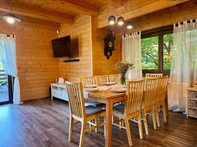 Wynajem domku na wyłączność z sauną i balią/w górach/nad jeziorem