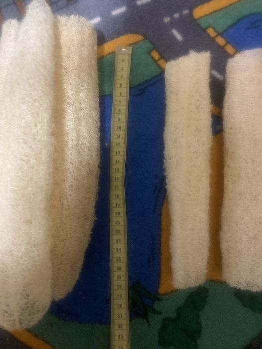 10 натуральних губок - люфа