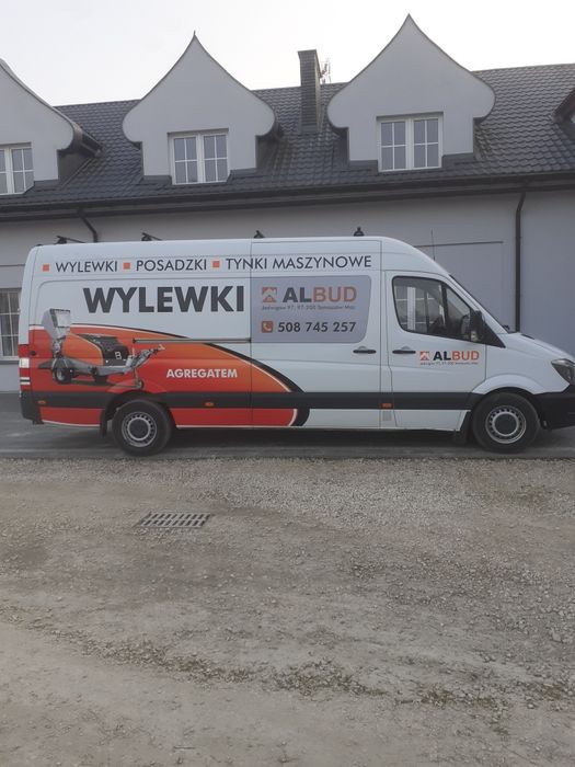 Wylewki posadzki mixokretem