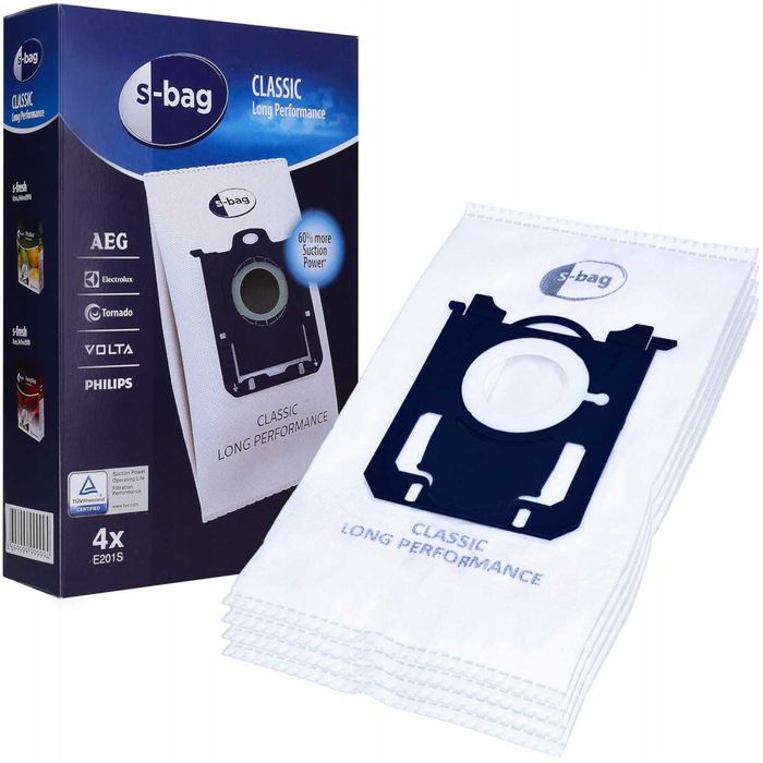 Мешки пылесборники для пылесоса Philips 4шт FC8021/03 Electrolux S-Bag