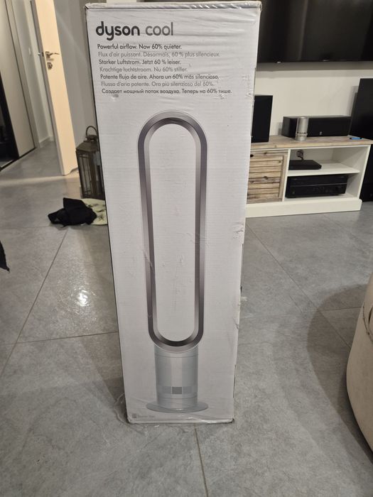 Wentylator kolumnowy Dyson AM09 biały LATO ZIMA chłodzi Grzeje Super OFERTA