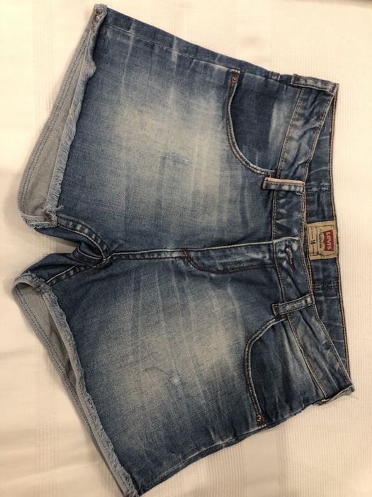 Levis calções de ganga tam. 16