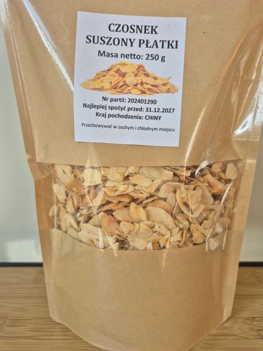 Czosnek w płatku 250g