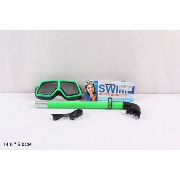 Набор для плавания (маска с трубкой) C218 Новые