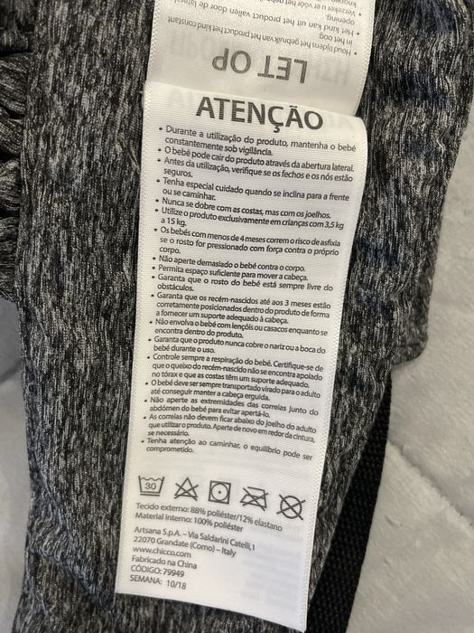 Porta bebe boppy comfyfit