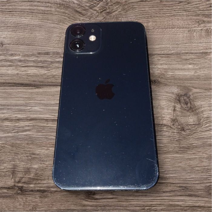 iPhone 12 mini 64GB czarny – 100% bateria, szkło + case